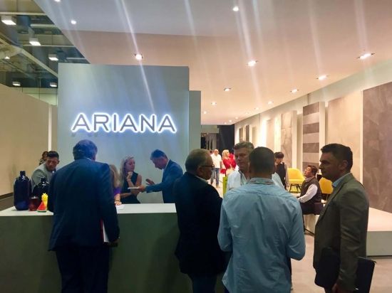 Grande successo per Ariana a Cersaie 18